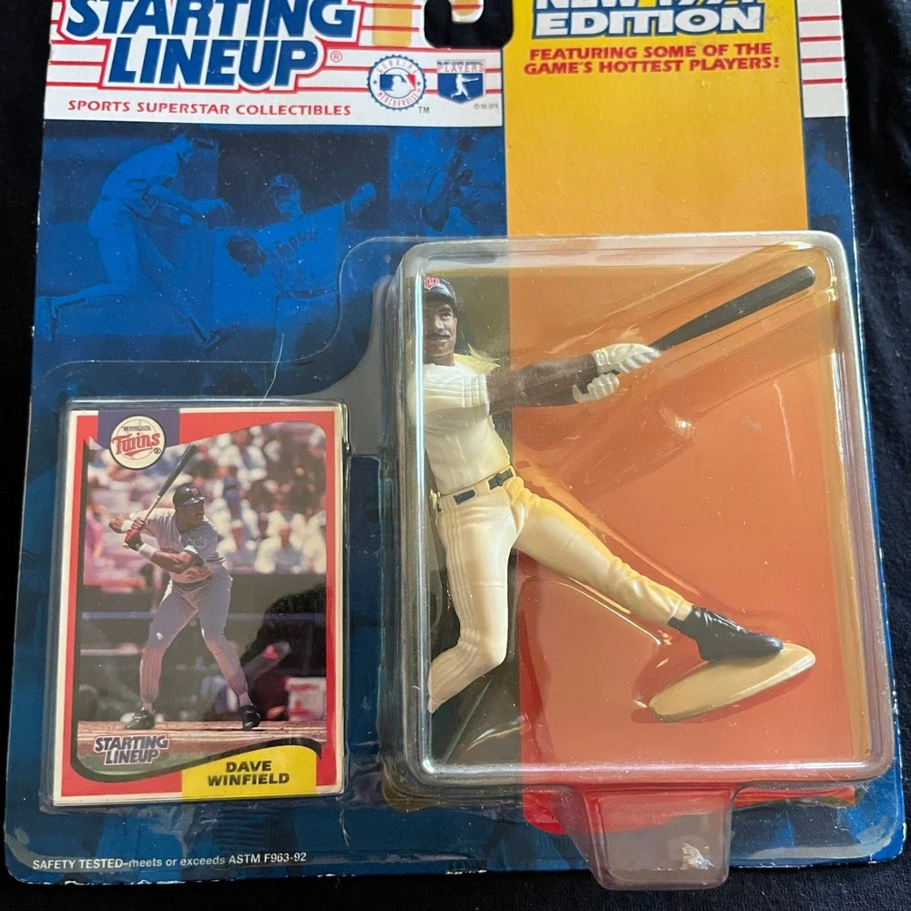 1994 Starting Lineup Dave Winfield Minnesota Twins Kenner Figure New Edition